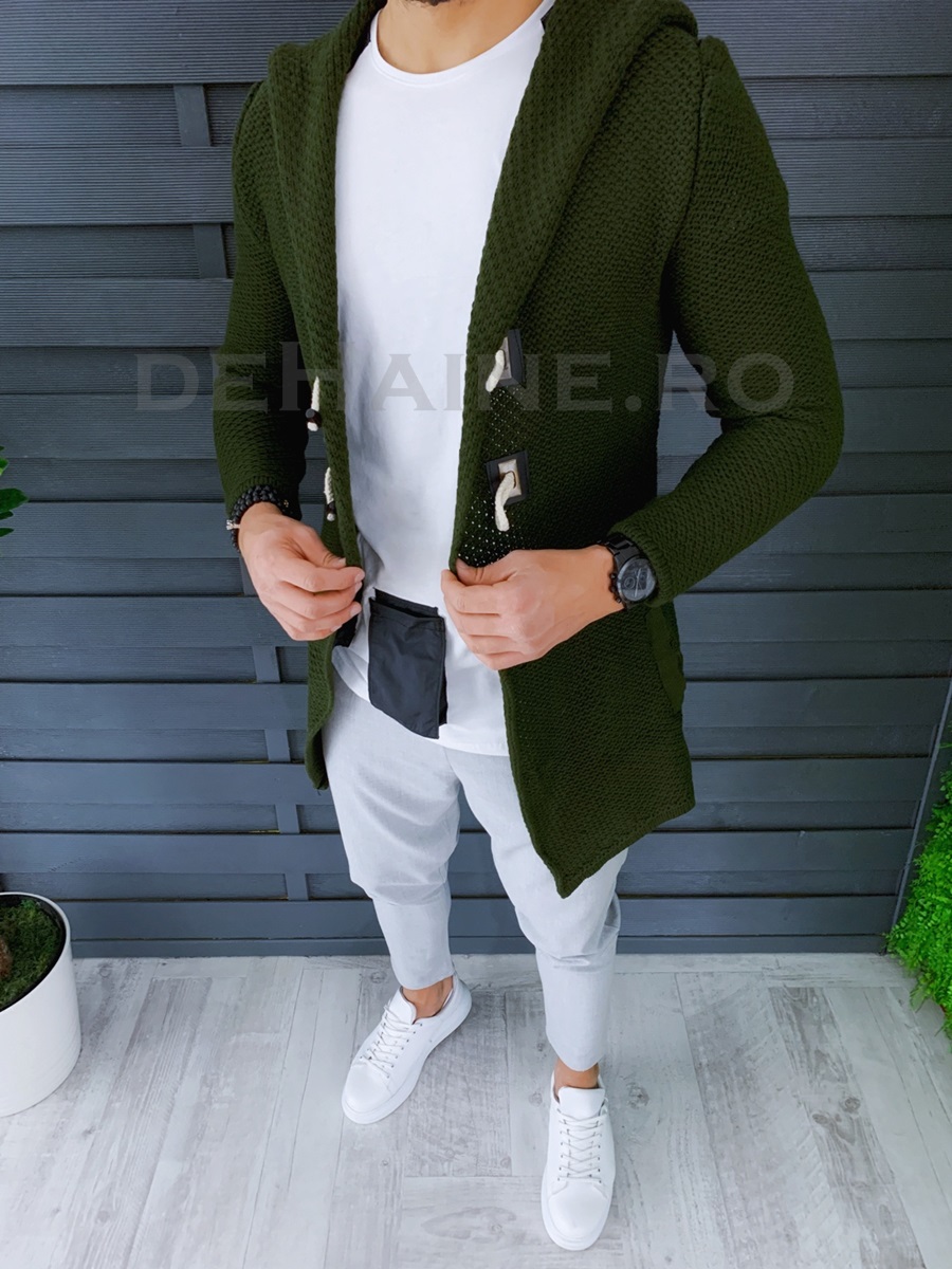hanorac-barbati-zara-online-T3608-kaki