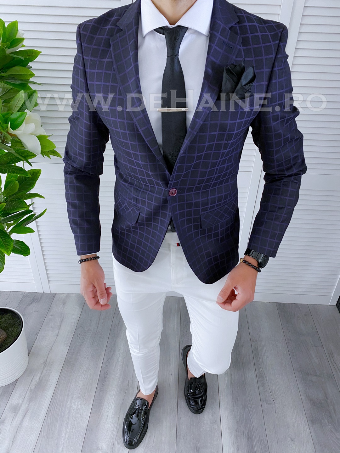 sacou-barbati-elegant-in-carouri-slim-fit-online-zara-Mansfield-B4234-haine-barbati-a
