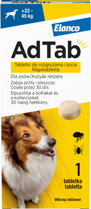 adtab-450-mg-comprimate-masticabile-pentru-caini-impotriva-purecilor-si-a-capuselor-11-22-kg-1-tableta-copie-422880