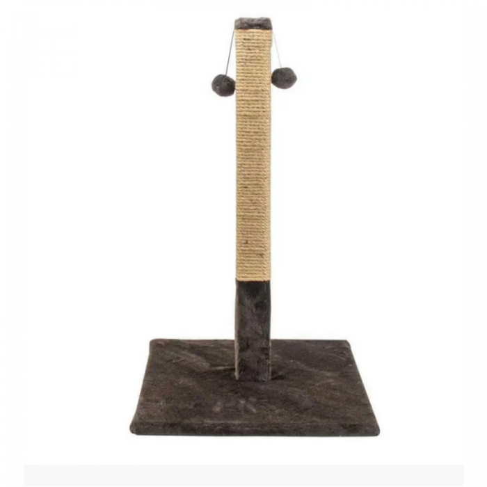 ansamblu-de-joaca-pentru-pisici-tip-coloana-independenta-cu-ciucuri-culoare-ciocolata-80-x-45-cm-535405