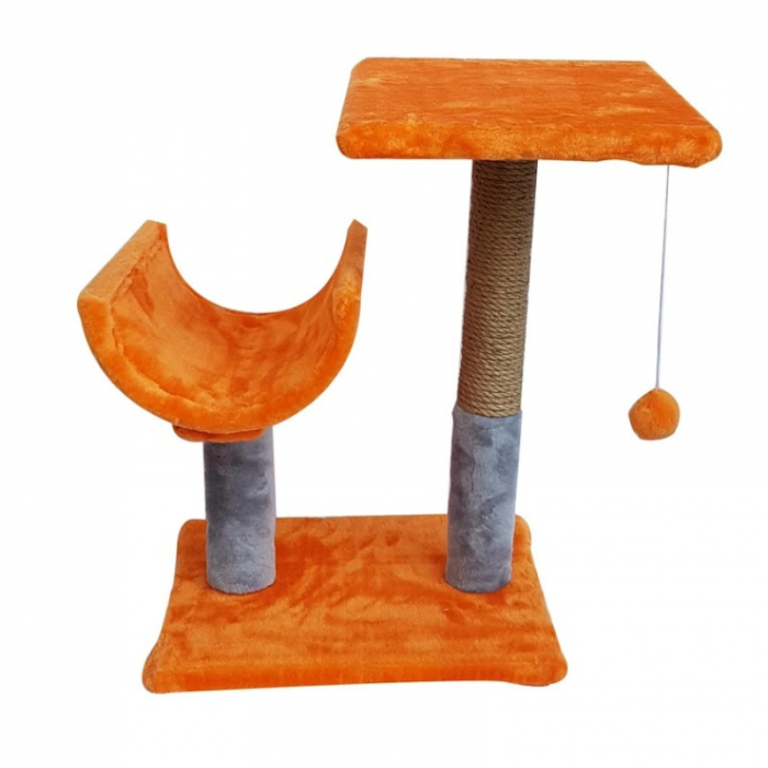 ansamblu-de-joaca-pentru-pisici-tip-polita-cu-ciucure-si-semitunel-portocaliu-50-x-38-x-30-cm-875785