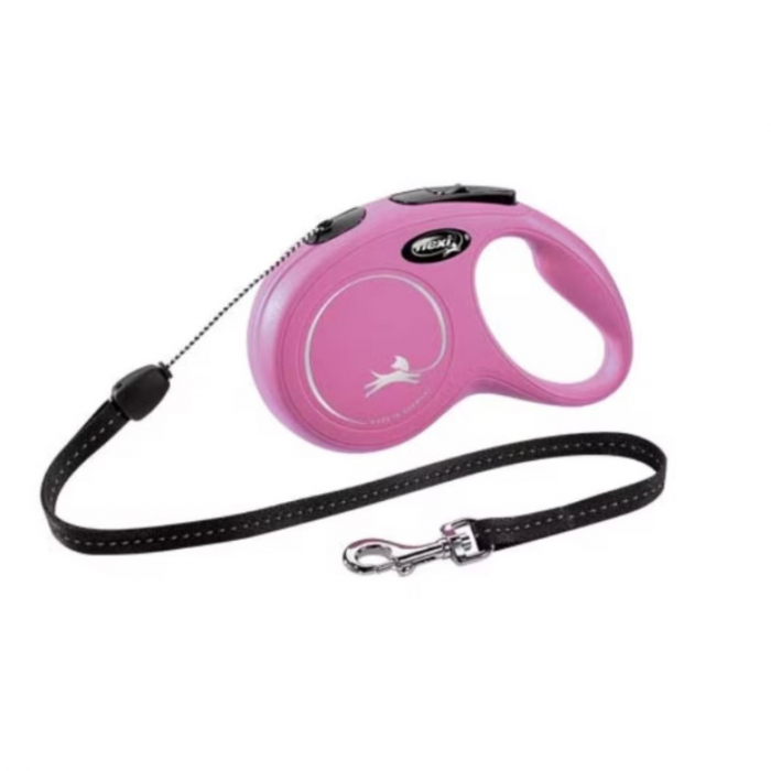 lesa-pentru-caini-flexi-new-classic-snur-xs-3m-rosu-copie-390024