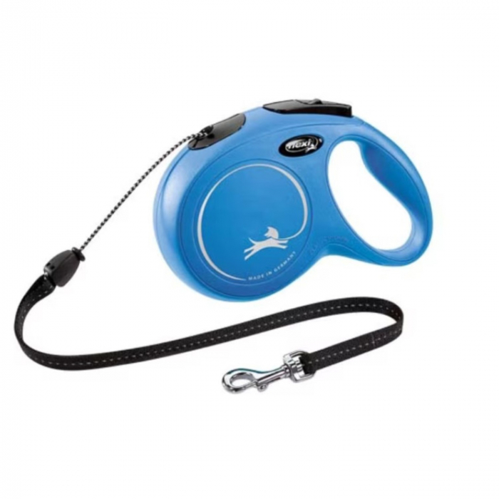 lesa-pentru-caini-new-classic-snur-flexi-retractabil-pana-la-20-kg-m-8-metri-roz-copie-115422