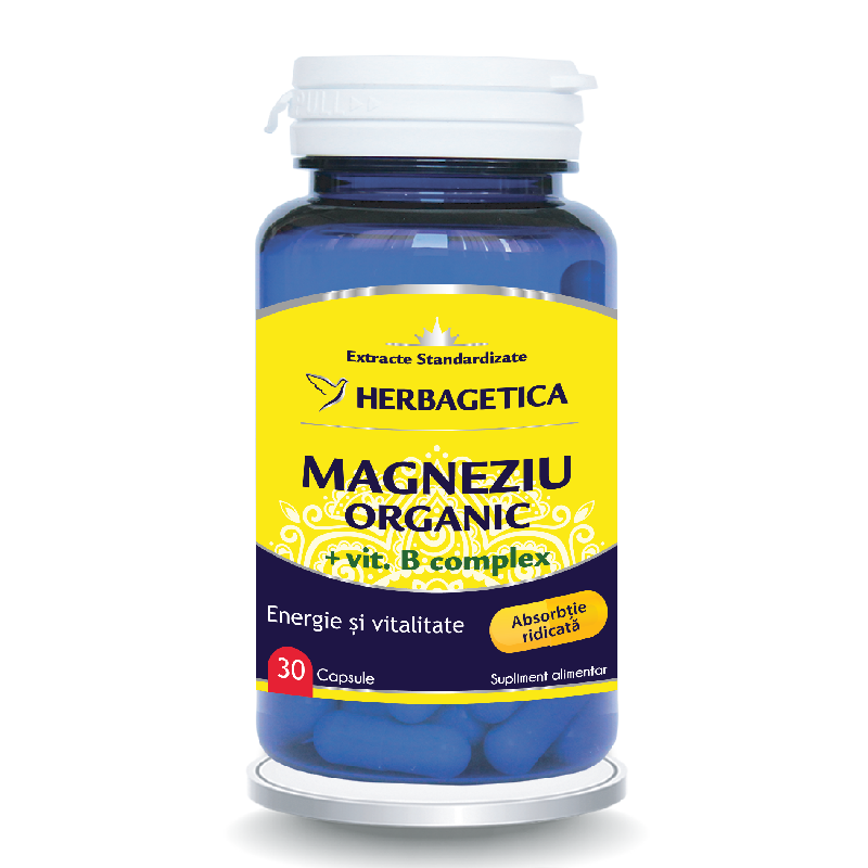 magneziu-organic-cu-vitamina-b-complex-30-capsule-herbagetica
