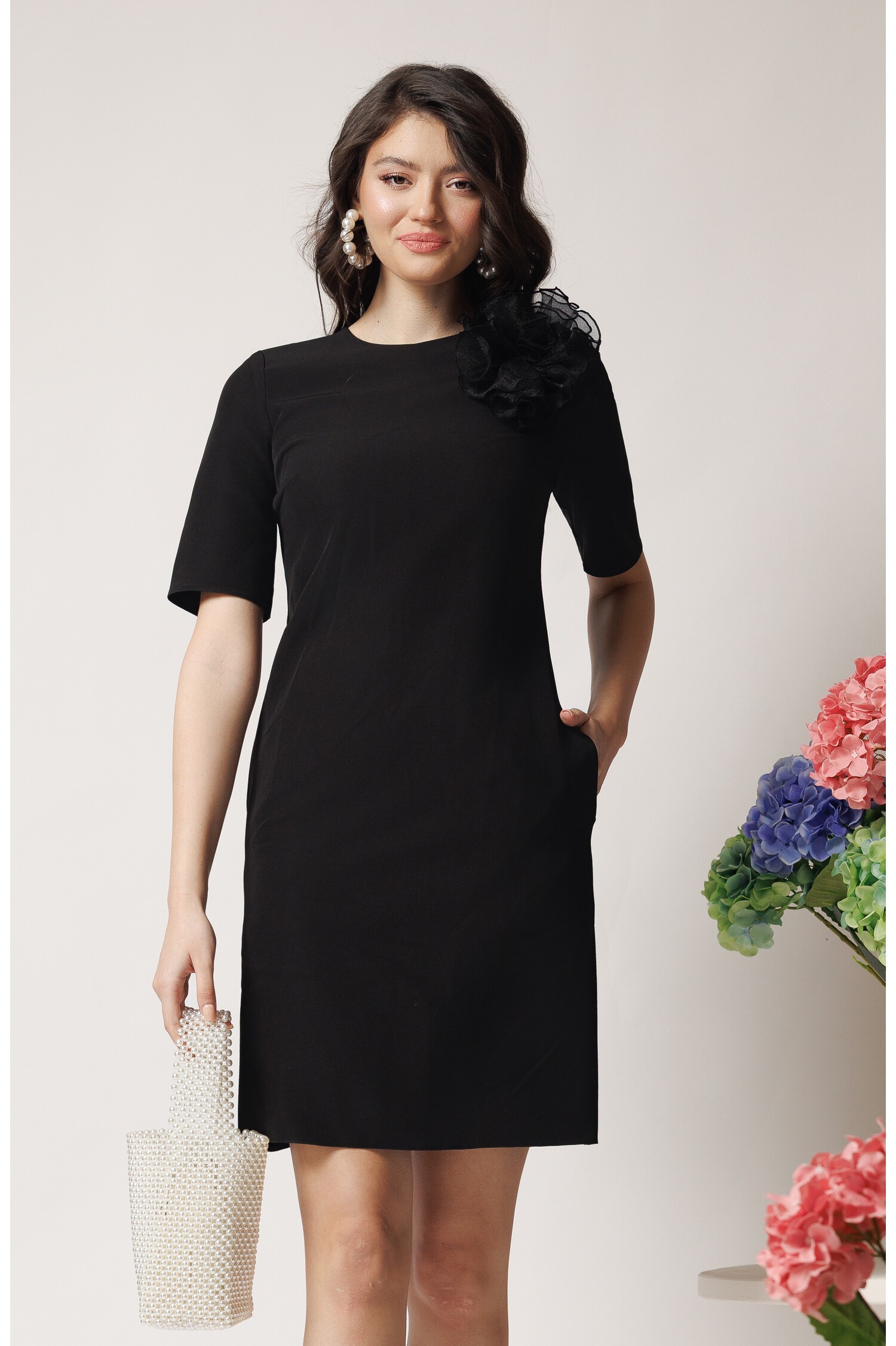rochie-dy-fashion-eleganta-din-stofa-neagra-cu-floare-maxi-pe-umar-1363934-1104521-4
