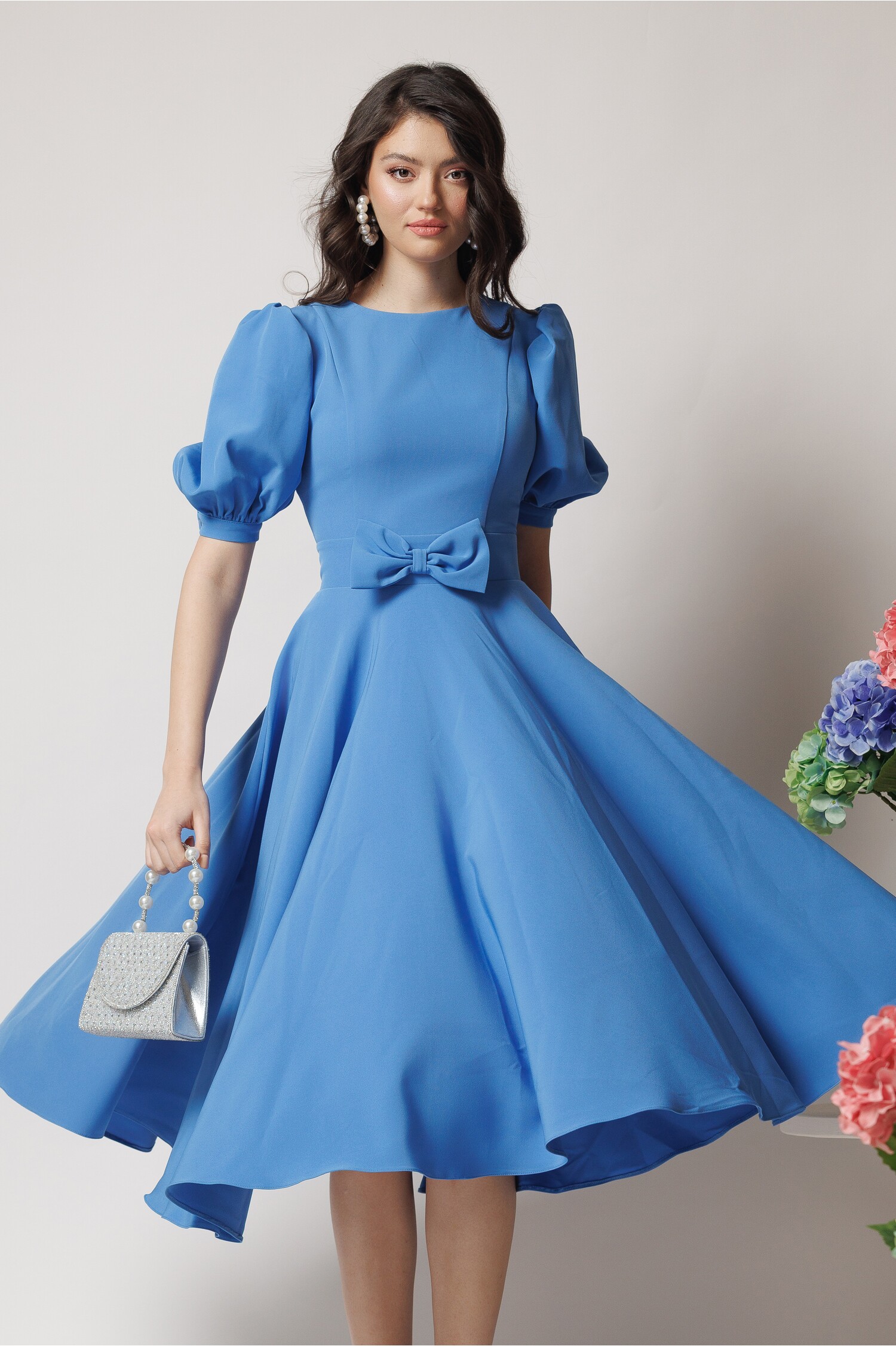rochie-dy-fashion-office-din-stofa-bleu-cu-funda-in-talie-1363832-1104509-4