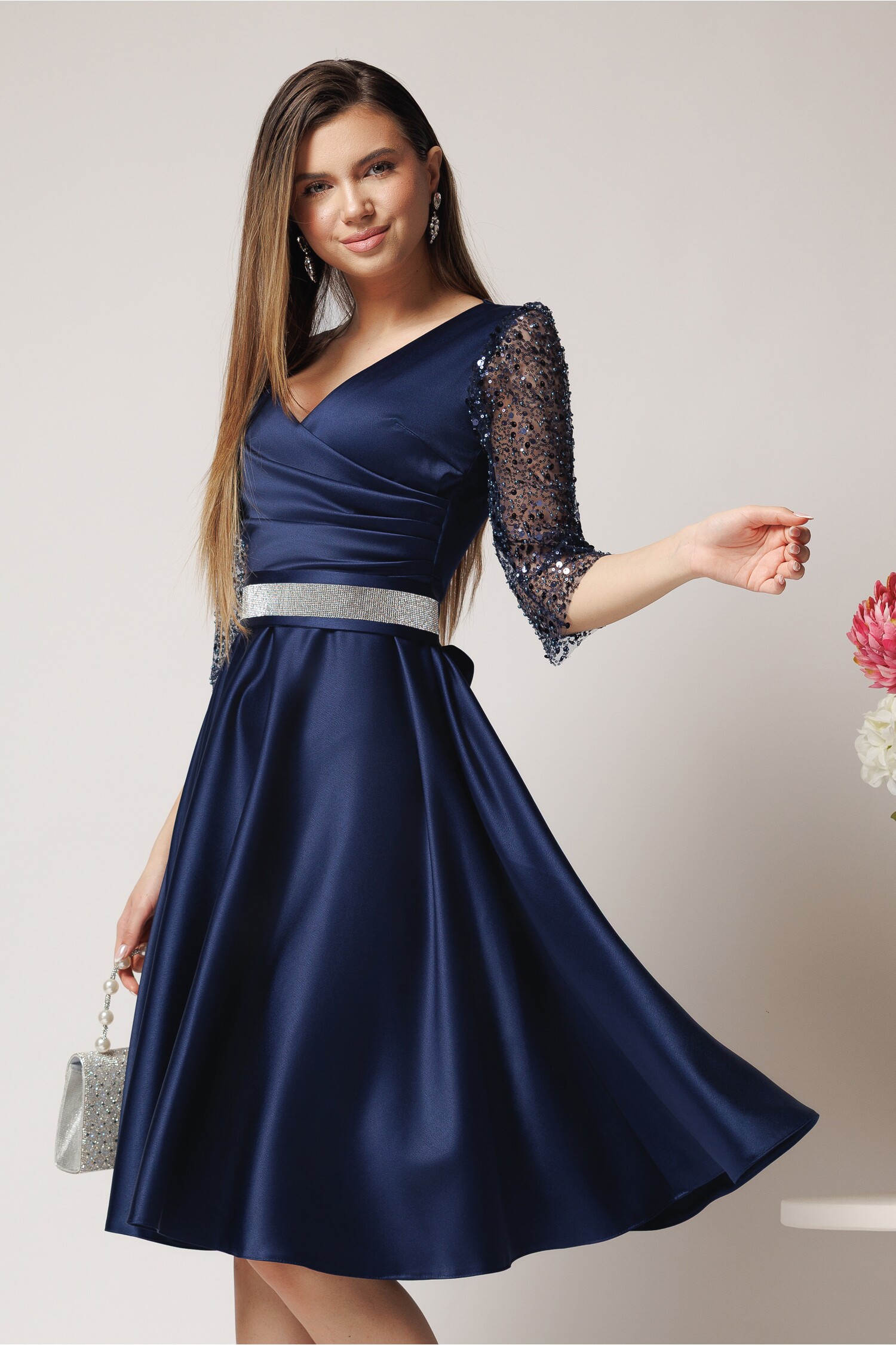rochie-ella-collection-adria-eleganta-din-tafta-bleumarin-cu-cordon-in-talie-1368233-1106489-4