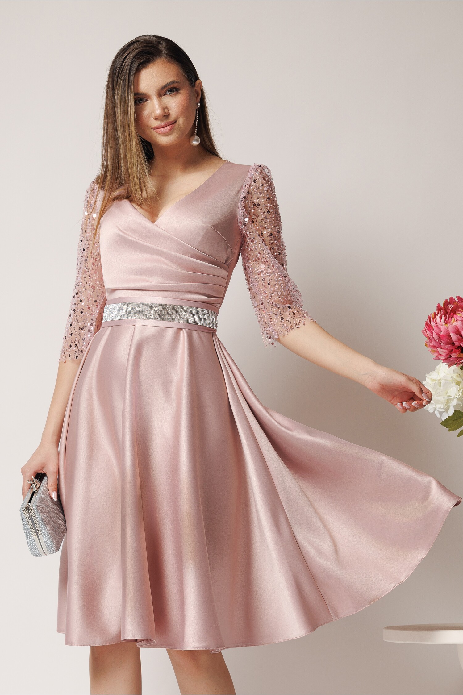 rochie-ella-collection-adria-eleganta-din-tafta-roz-cu-cordon-in-talie-1368314-1106435-4