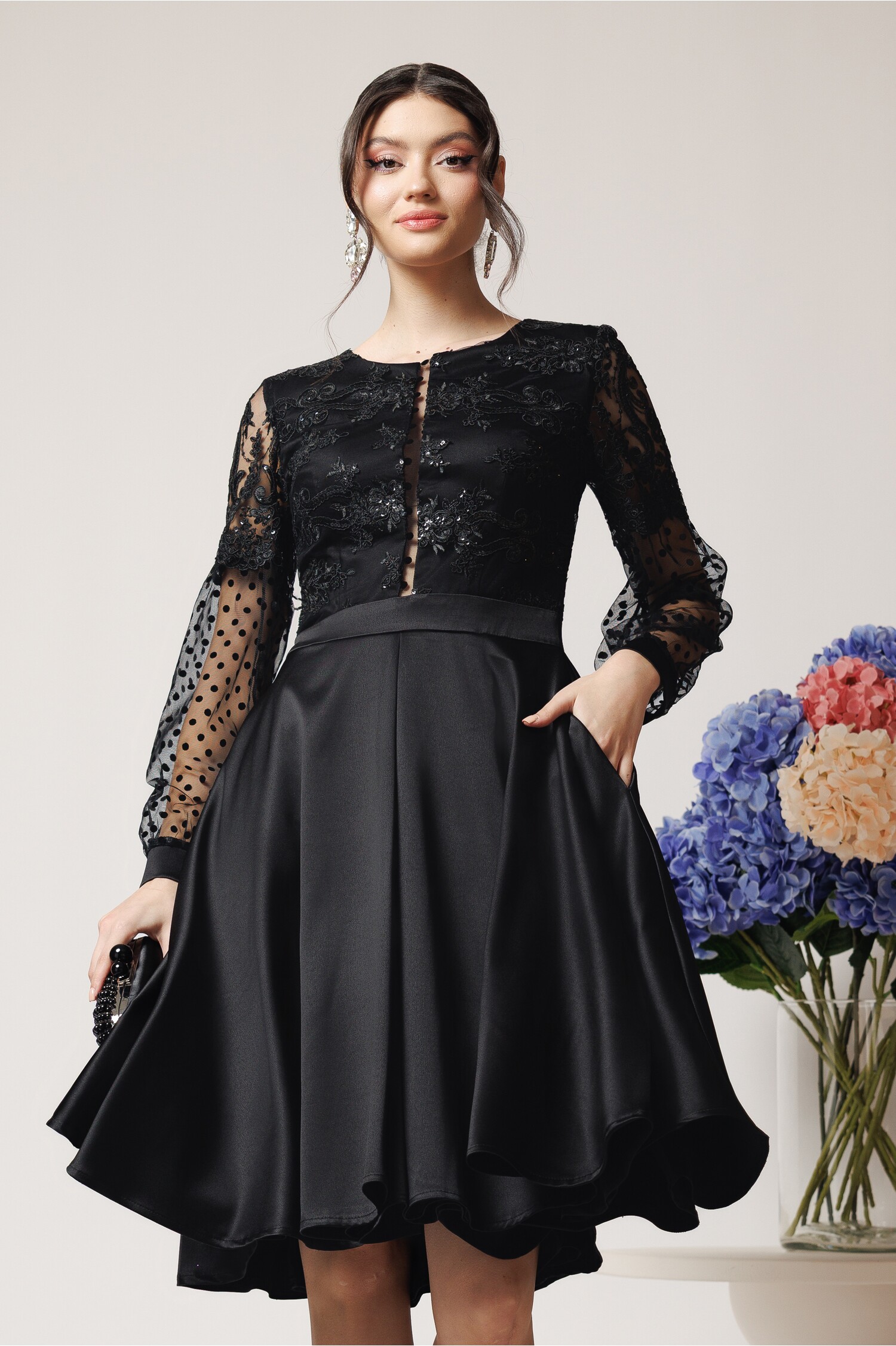 rochie-ella-collection-maribel-eleganta-din-tafta-neagra-cu-paiete-la-bust-1360100-1100621-4