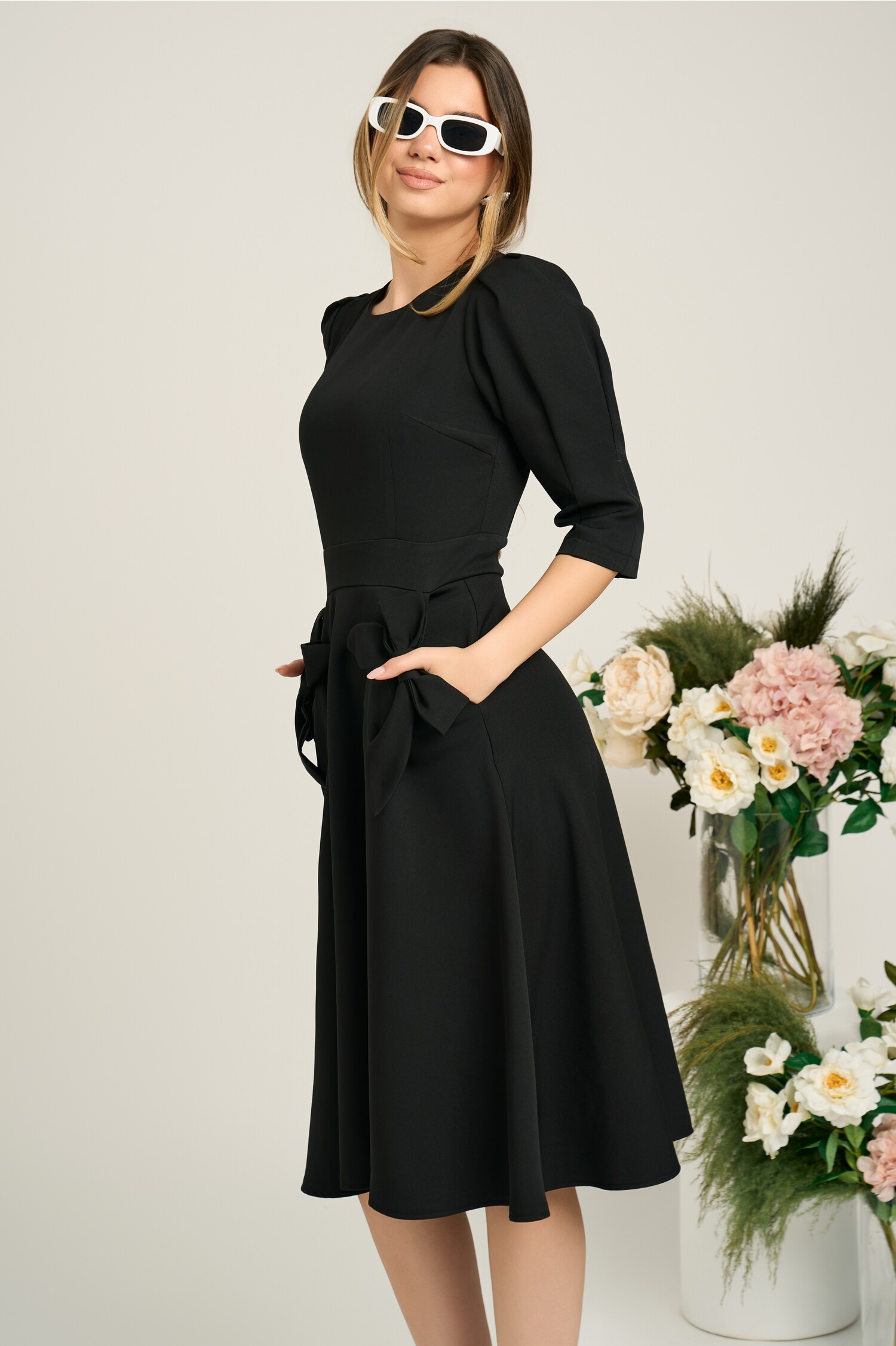 rochie-ella-collection-quinn-office-din-stofa-neagra-cu-funde-la-buzunare-1366103-1104845-4