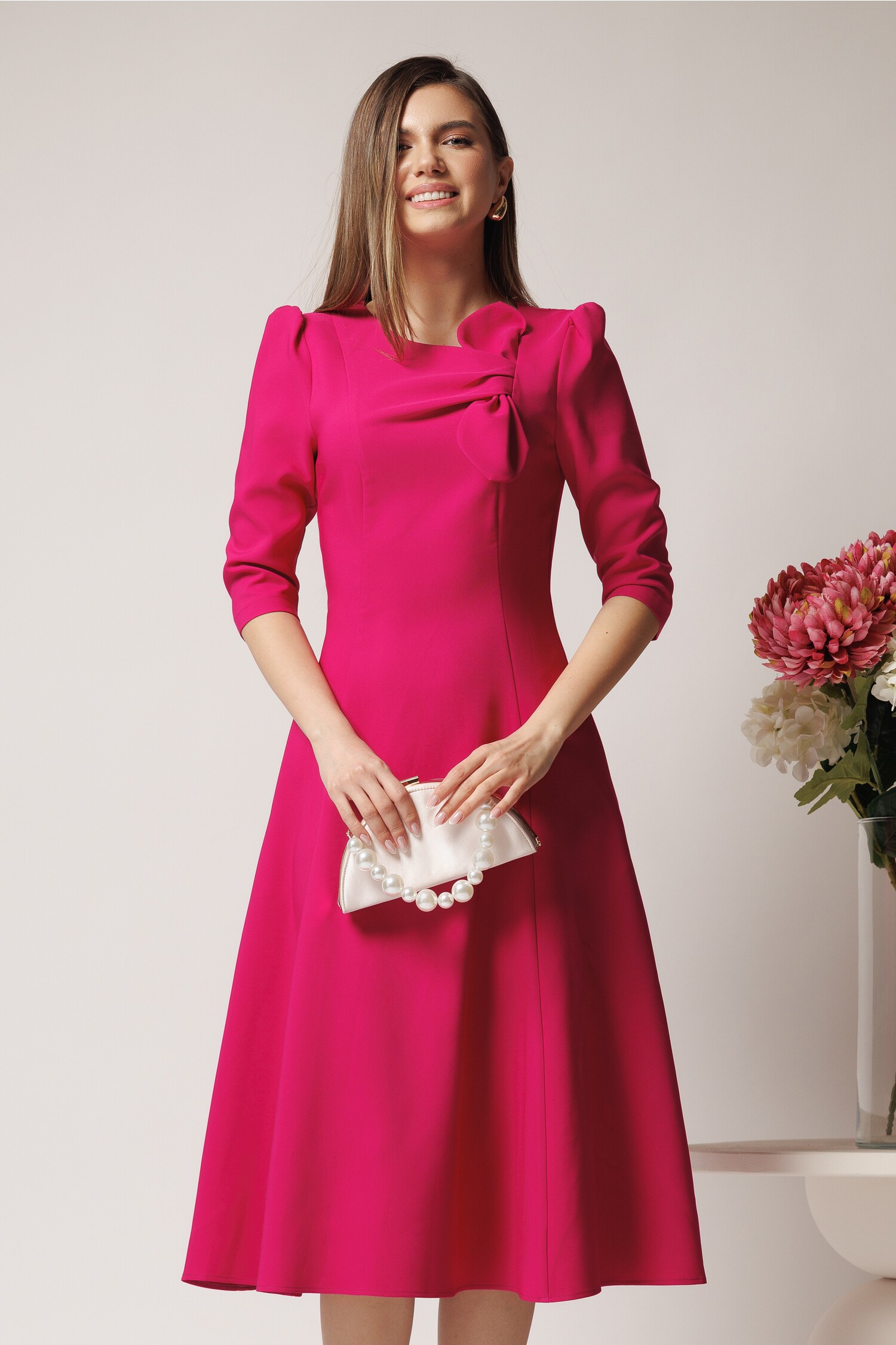rochie-ladonna-office-din-stofa-magenta-cu-funda-la-bust-1369601-1106594-4