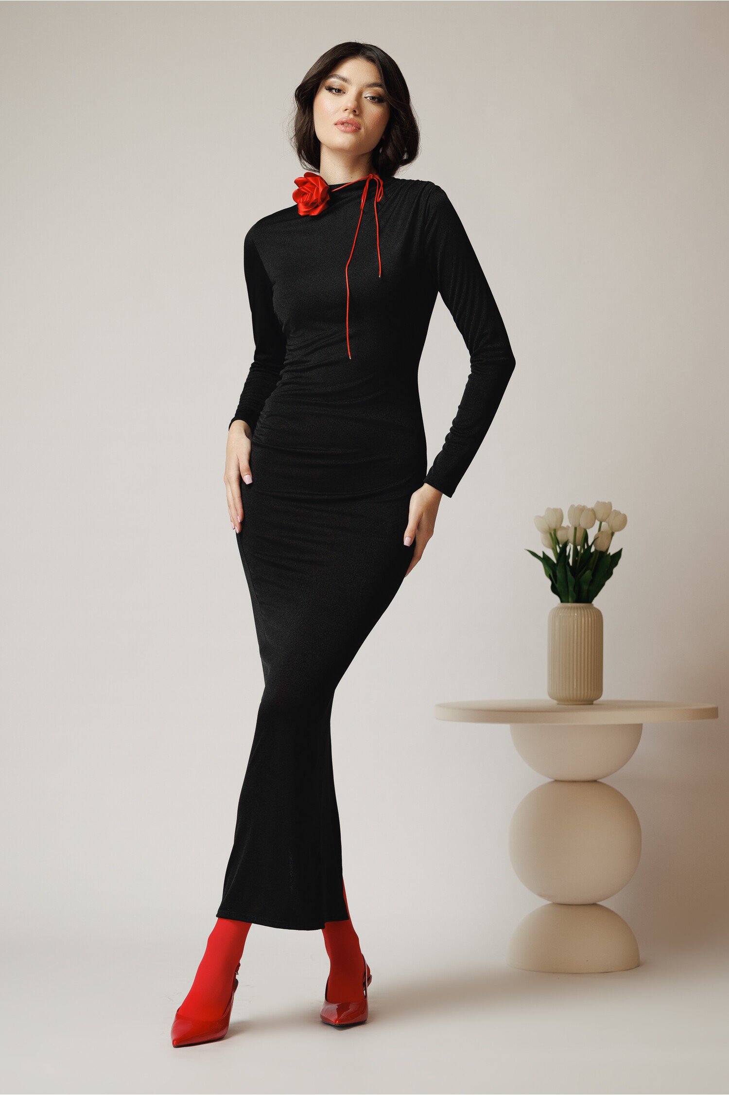 rochie-lunga-eleganta-din-lycra-neagra-cu-fronseuri-1356713-1098899-4