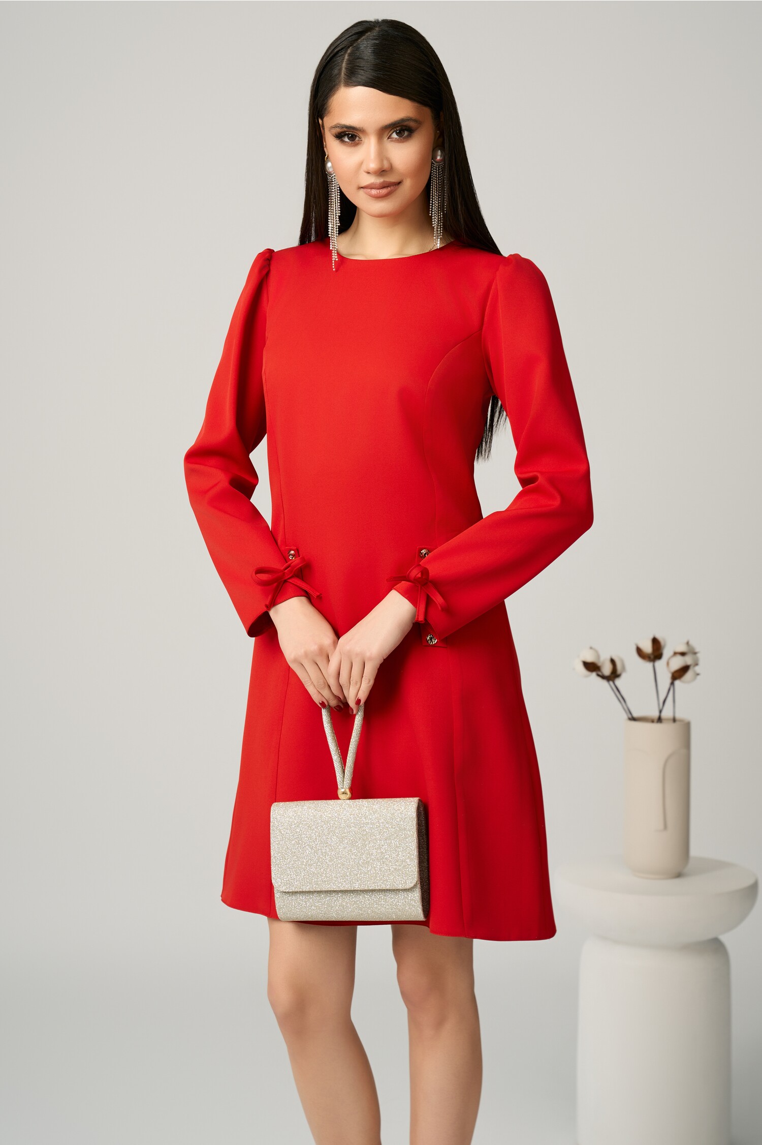 rochie-moze-office-din-stofa-rosie-cu-funde-la-maneci-1354193-1095602-4