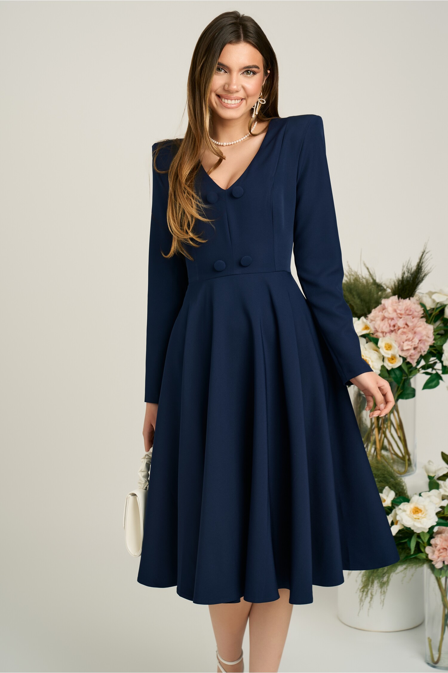 rochie-office-din-stofa-bleumarin-cu-nasturi-la-bust-1366736-1105430-4