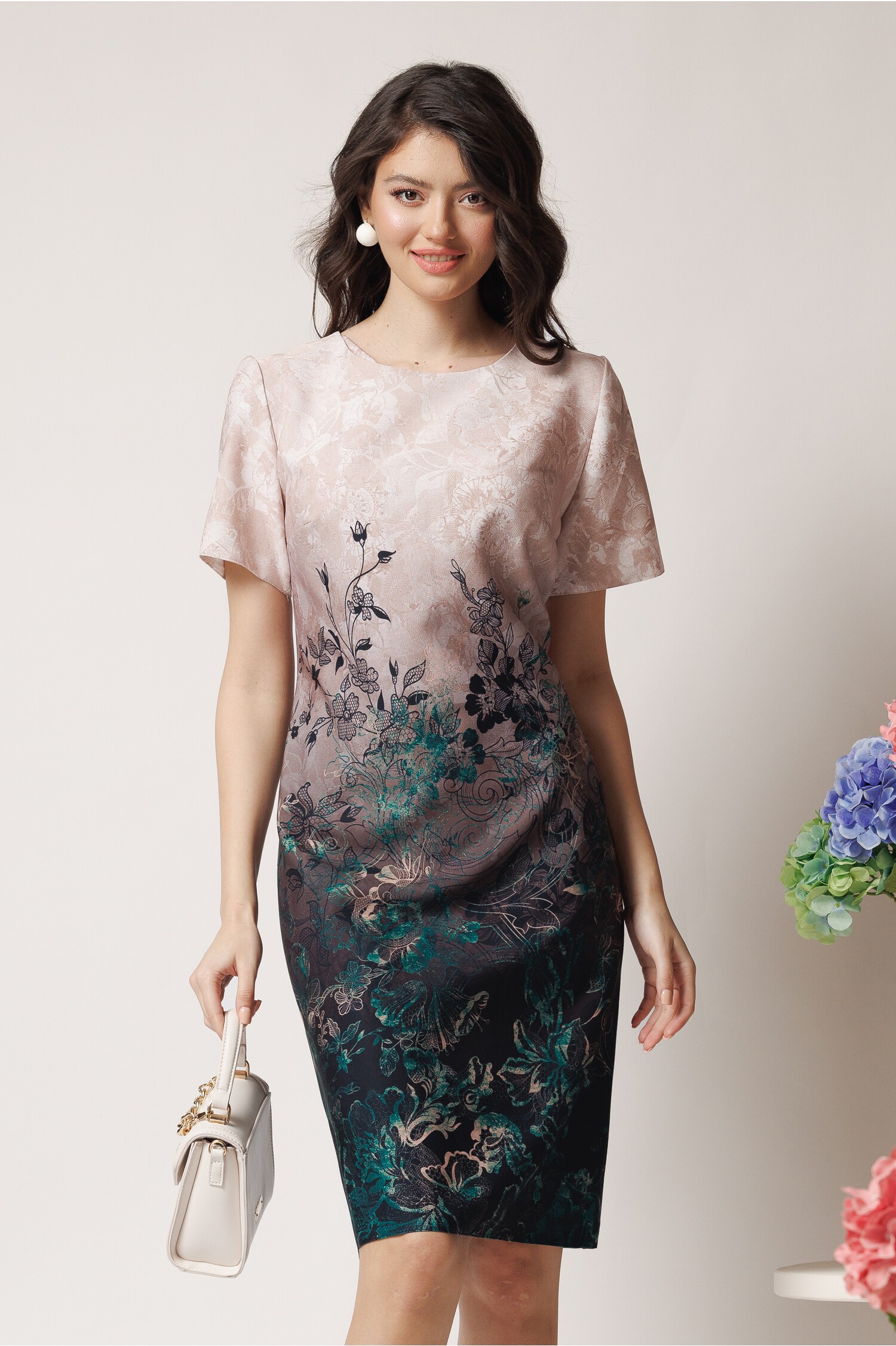 rochie-office-din-stofa-in-degradee-bej-negru-cu-imprimeuri-verzi-1362074-1104446-4