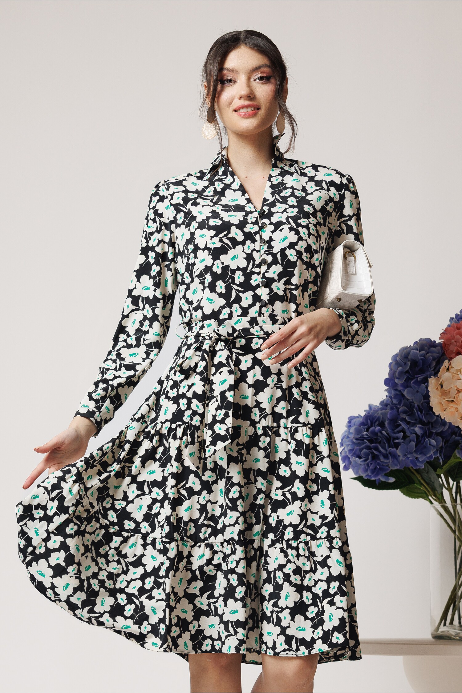 rochie-office-din-triplu-voal-neagra-cu-floricele-si-cordon-in-talie-1359854-1101185-4