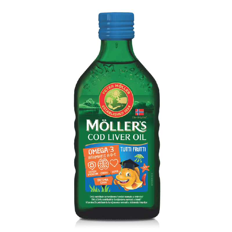 ulei-din-ficat-de-cod-cu-aroma-de-tutti-frutti-pentru-copii-250-ml-moller-s